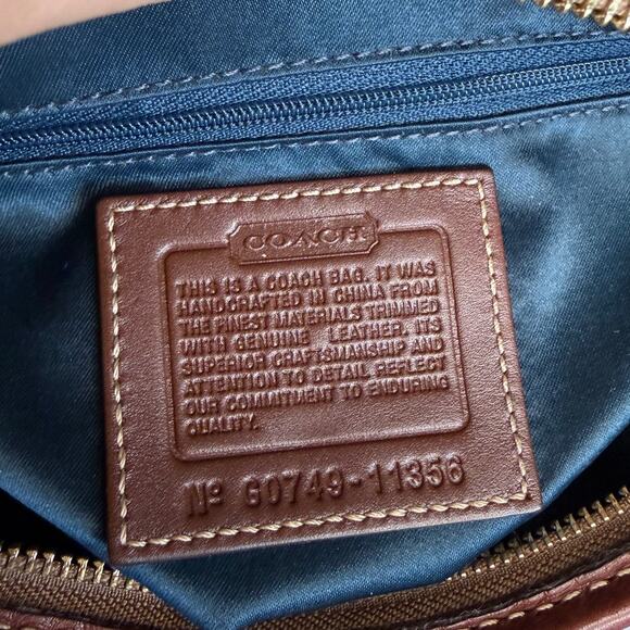 y2k Coach Bleeker 11356 Holiday Patchwork Hobo Bag Purse - Picture 4 of 8